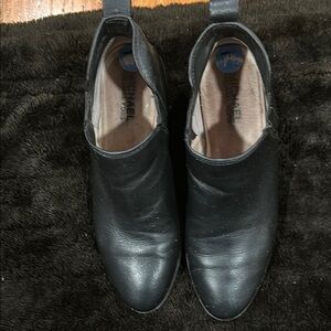 Michael Kors Black Boots Size 7.5 Leather